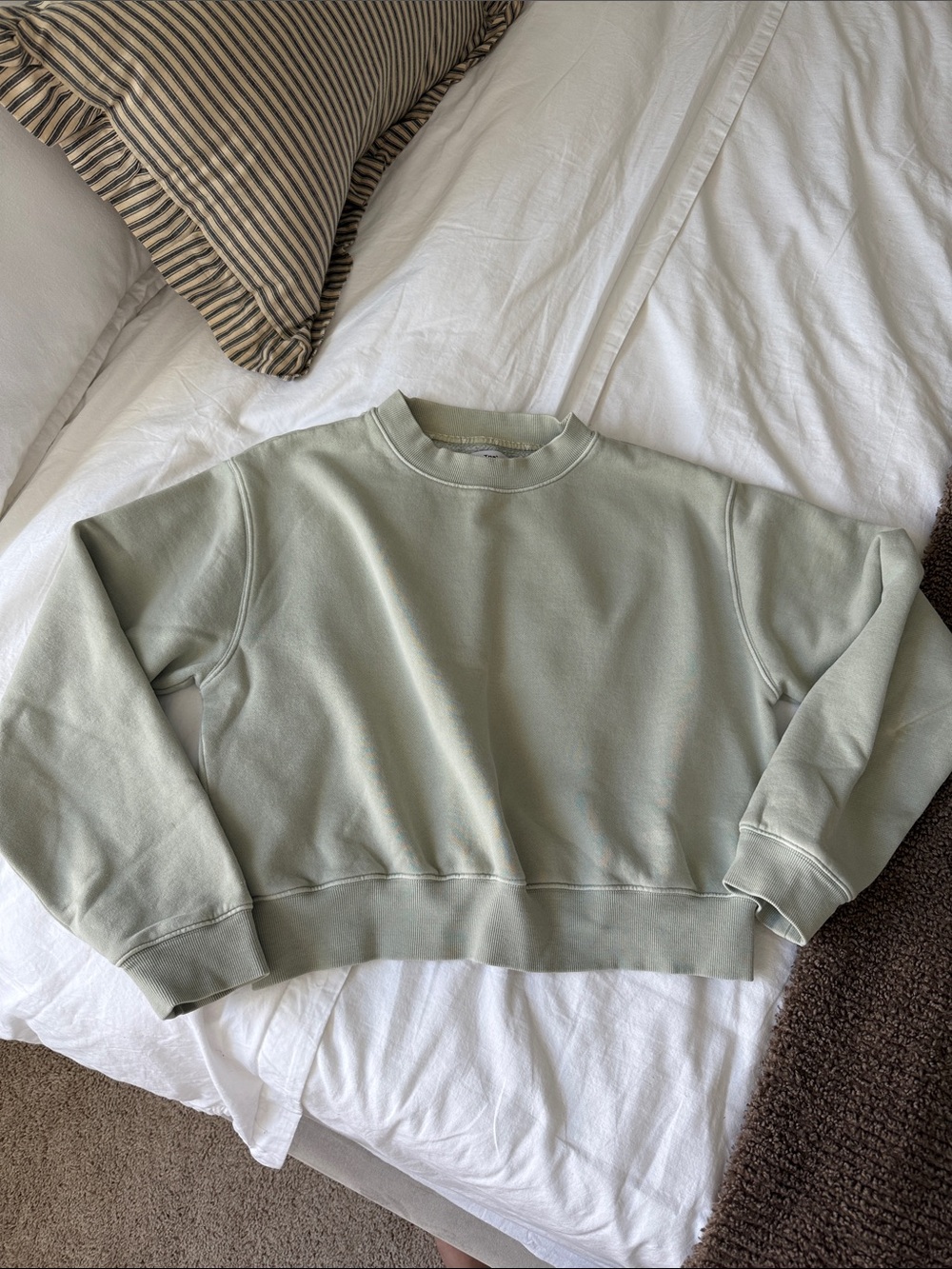 TNA Sage Green Crewneck Sweatshirt
